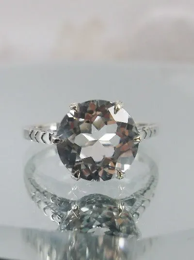 D37z, Solitaire Ring, Natural Gemstone Solitaire, Classic Victorian Jewelry #D37z