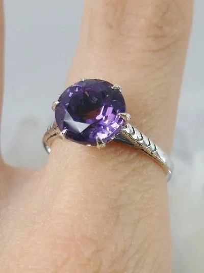 D37z, Solitaire Ring, Natural Gemstone Solitaire, Classic Victorian Jewelry #D37z