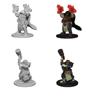 D&D Nolzurs Marvelous Unpainted Miniatures Dwarf Male Cleric