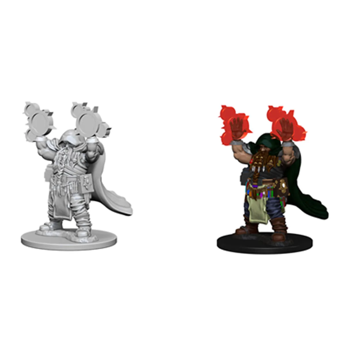 D&D Nolzurs Marvelous Unpainted Miniatures Dwarf Male Cleric