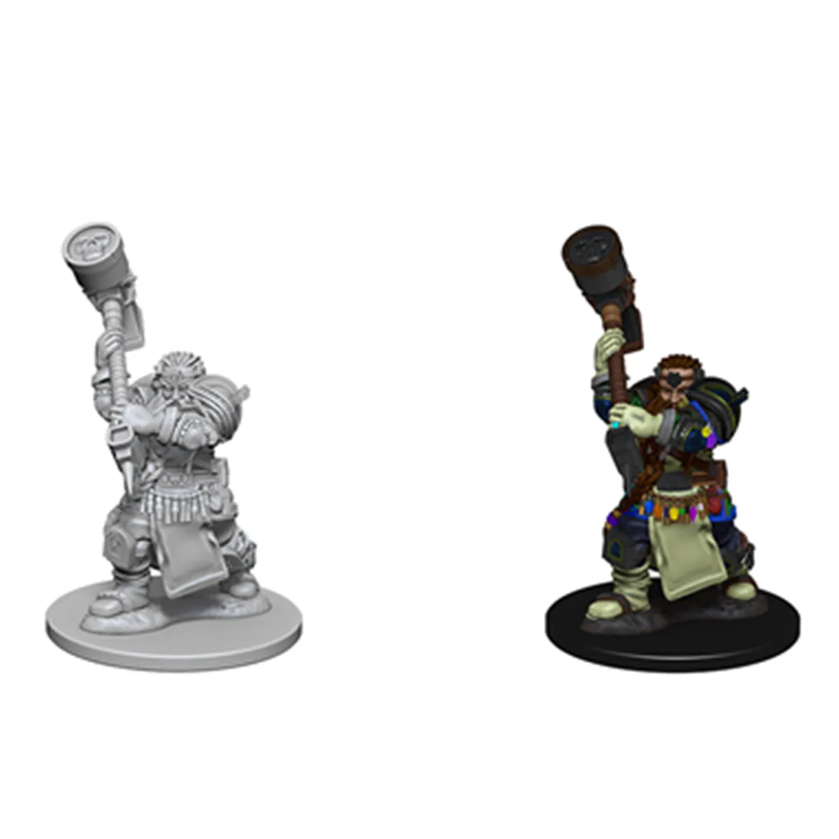D&D Nolzurs Marvelous Unpainted Miniatures Dwarf Male Cleric