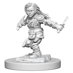 D&D Nolzurs Marvelous Unpainted Miniatures Halfling Female Rogue
