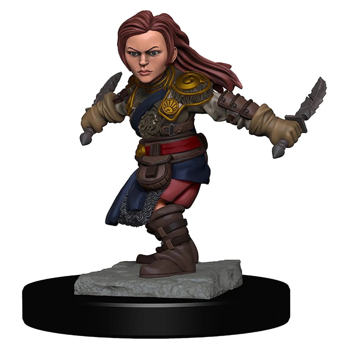 D&D Nolzurs Marvelous Unpainted Miniatures Halfling Female Rogue