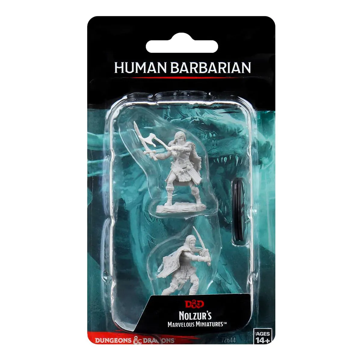 D&D Nolzurs Marvelous Unpainted Miniatures Human Female Barbarian