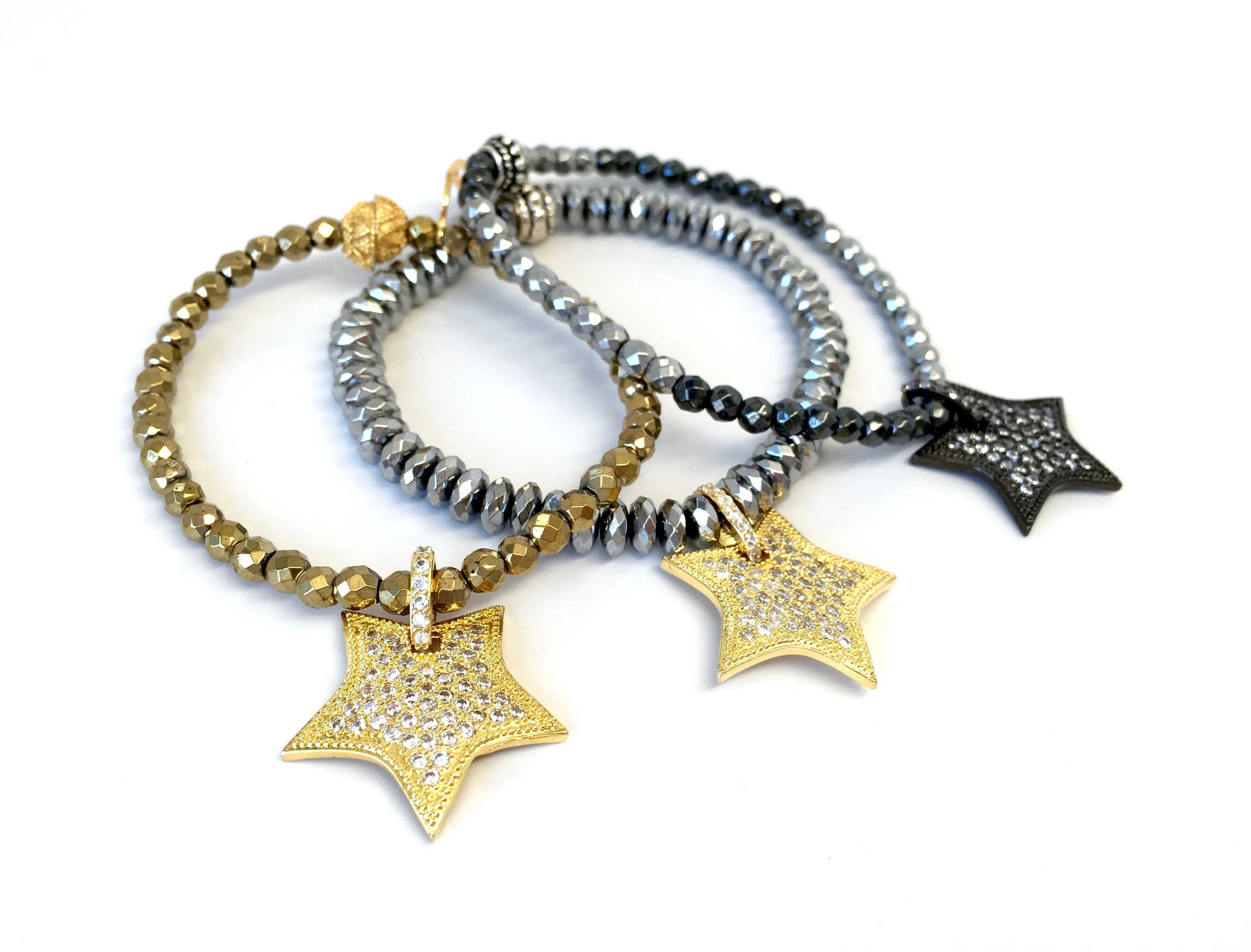 Dangling Star Charm Bracelet