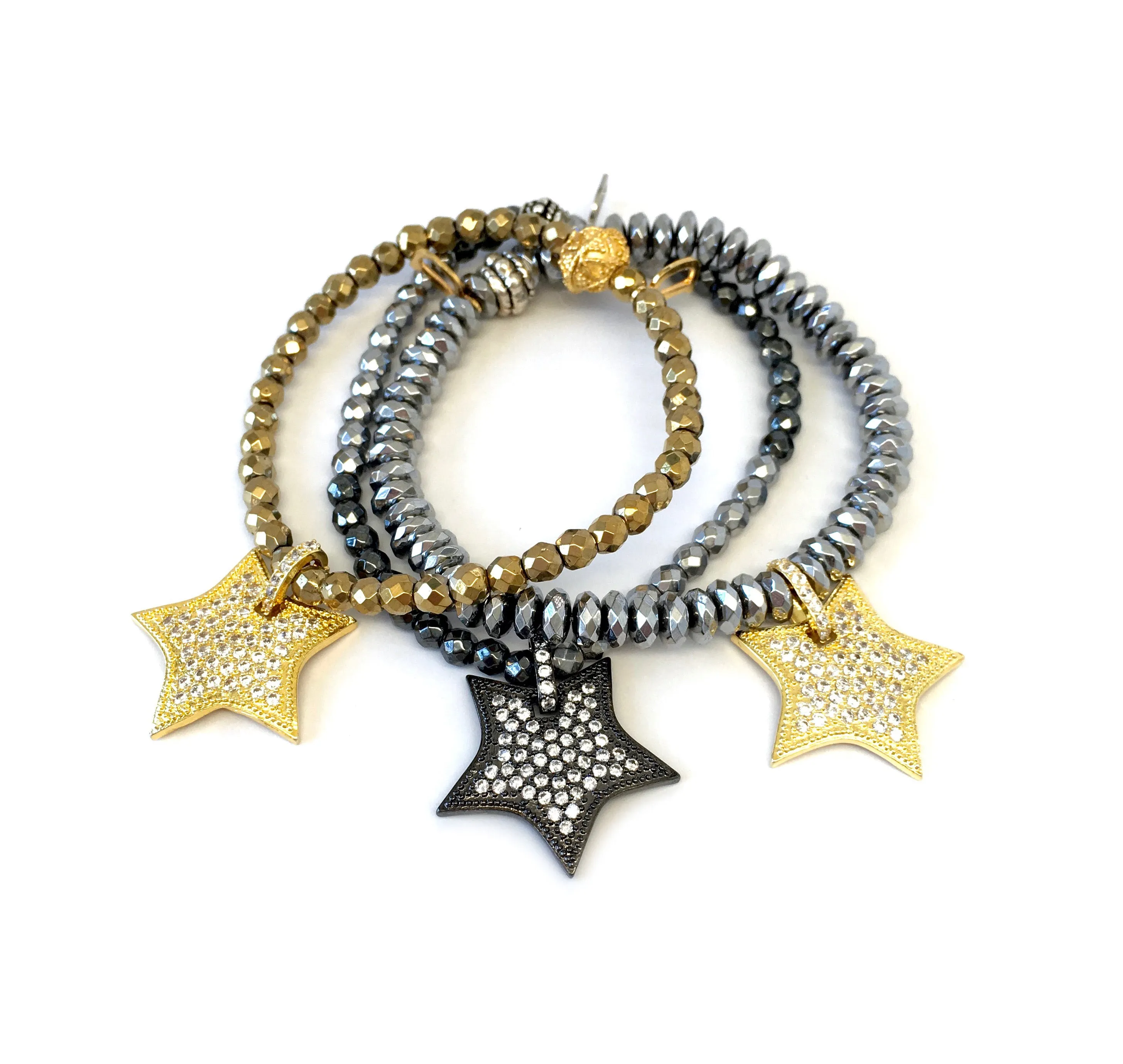 Dangling Star Charm Bracelet