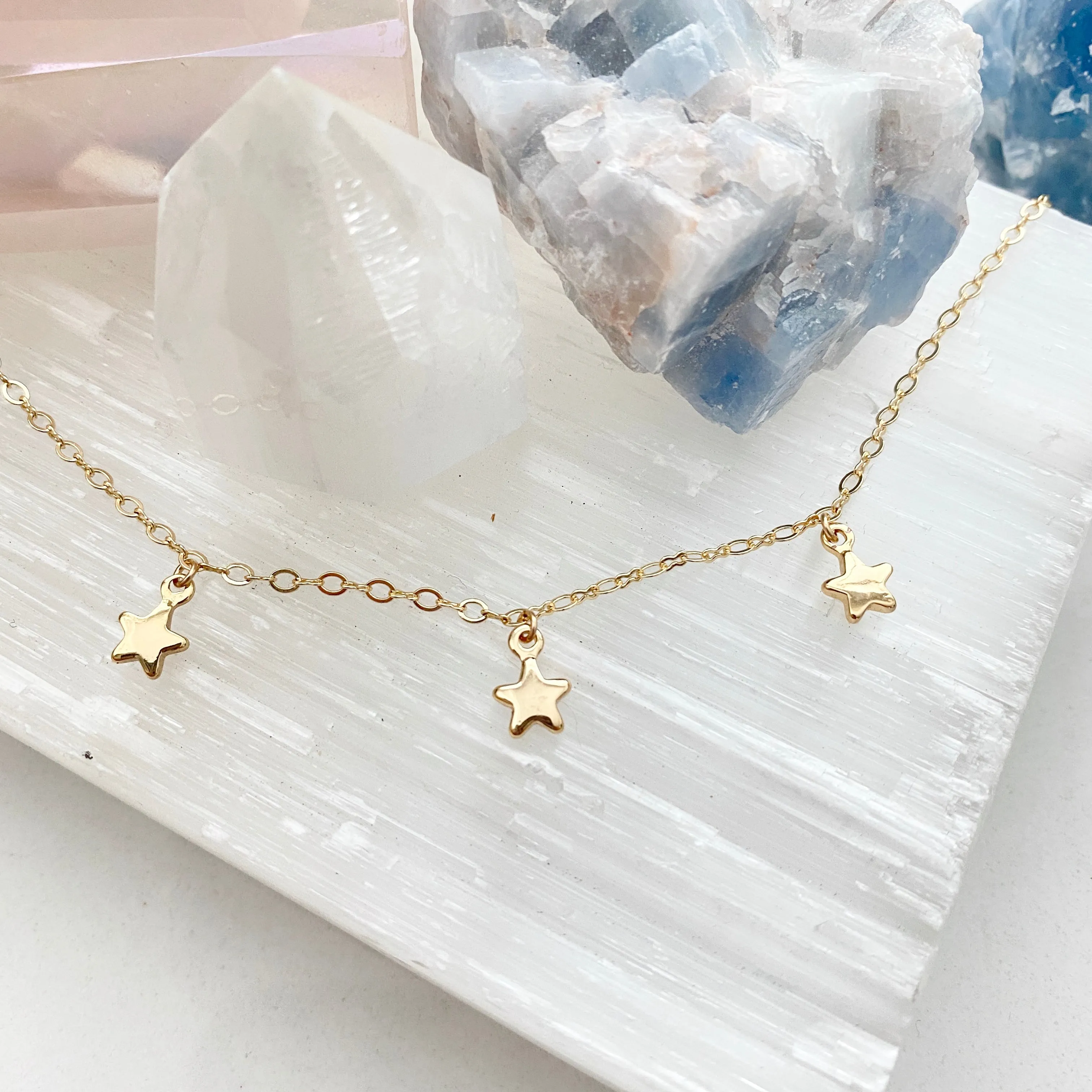 Dangly Star Anklet
