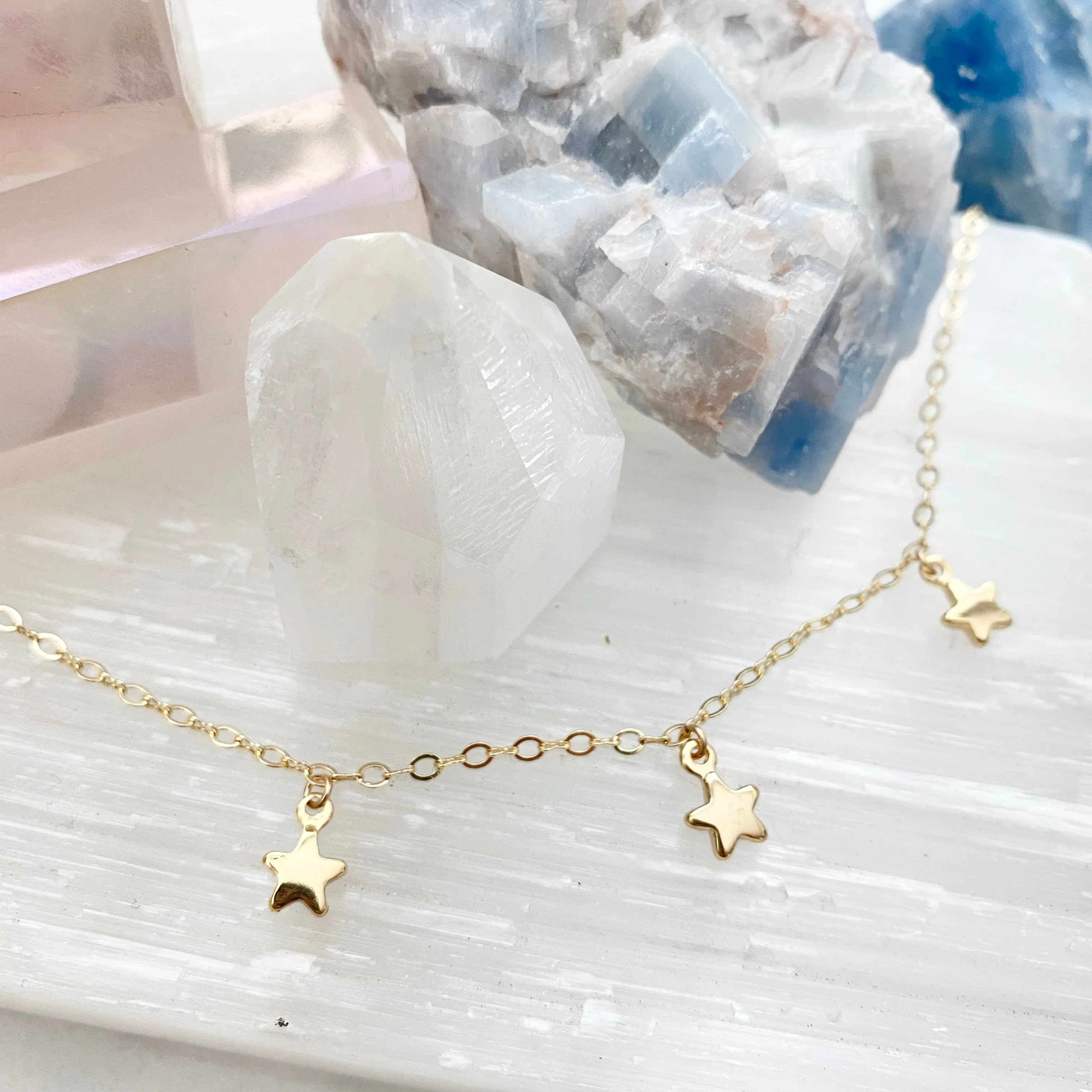 Dangly Star Anklet
