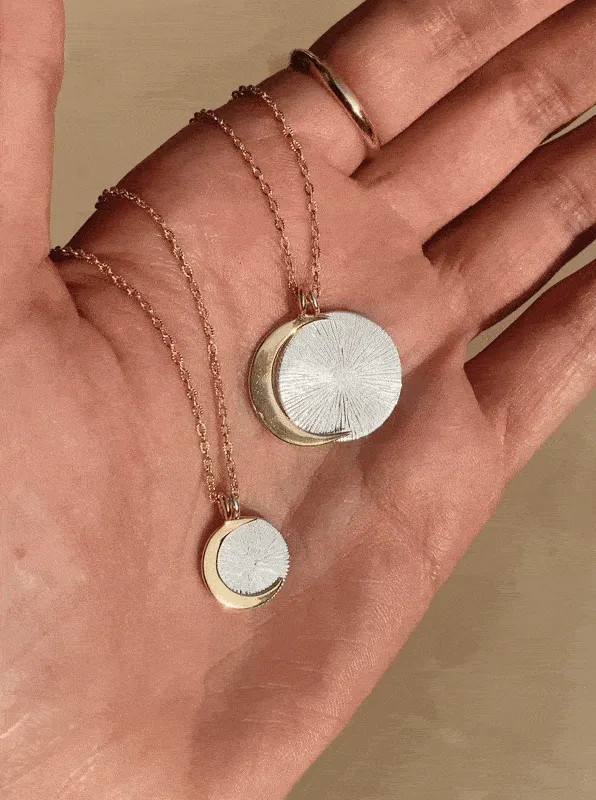 Demi Eclipse Necklace / gold