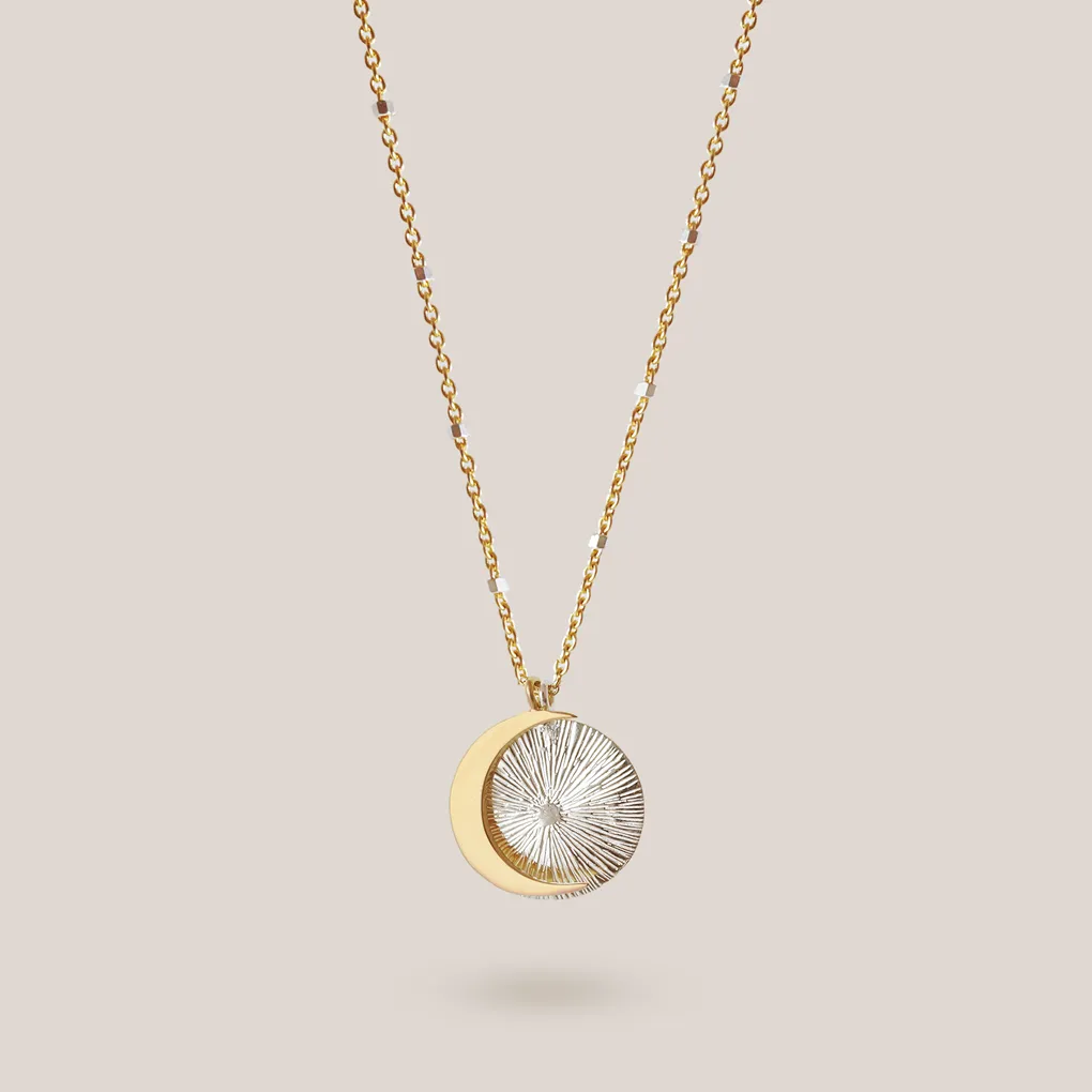 Demi Eclipse Necklace / gold