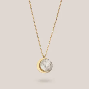 Demi Eclipse Necklace / gold