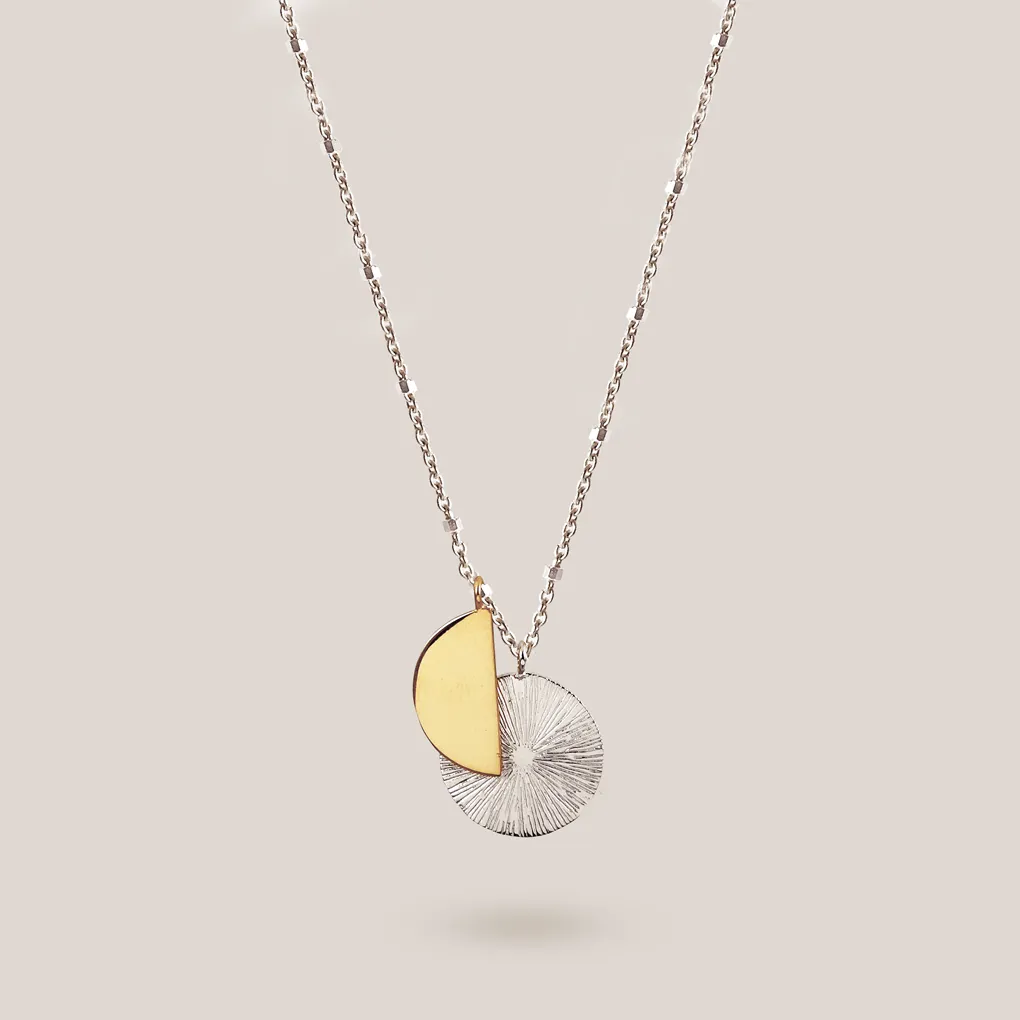 Demi Solstice Necklace / silver