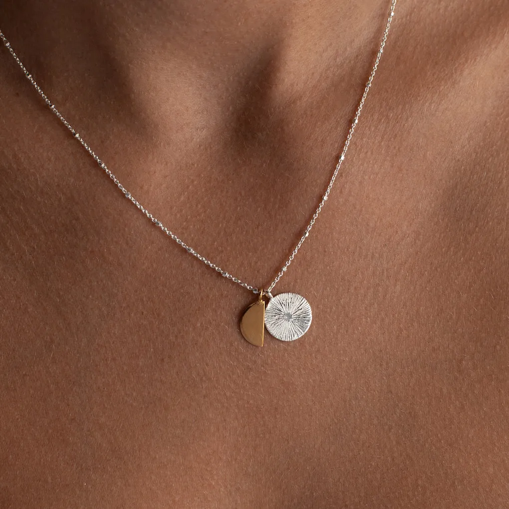 Demi Solstice Necklace / silver