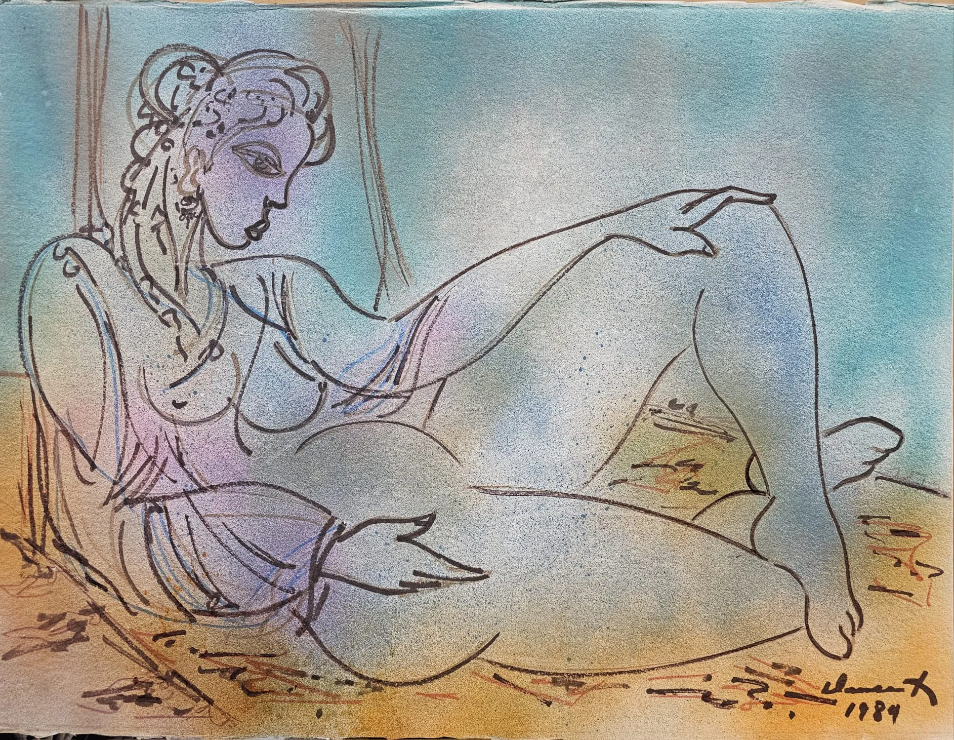 Denmark, James (Untitled Reclining Woman)