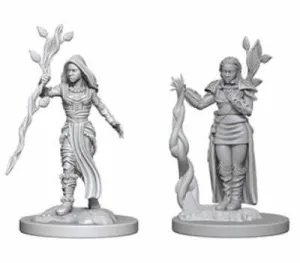 DND UNPAINTED MINIS WV2 FEMALE HUMAN DRUID