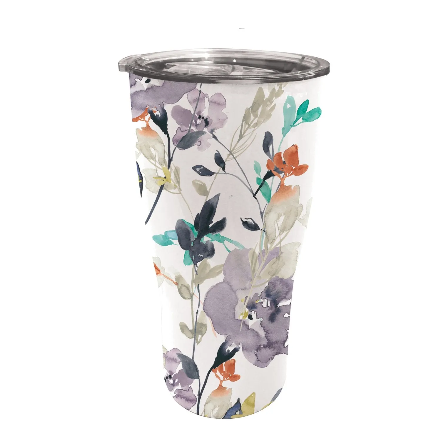 Double Wall Stainless Steel Cup, 17 OZ., Flowers in Fall,3ssh7826
