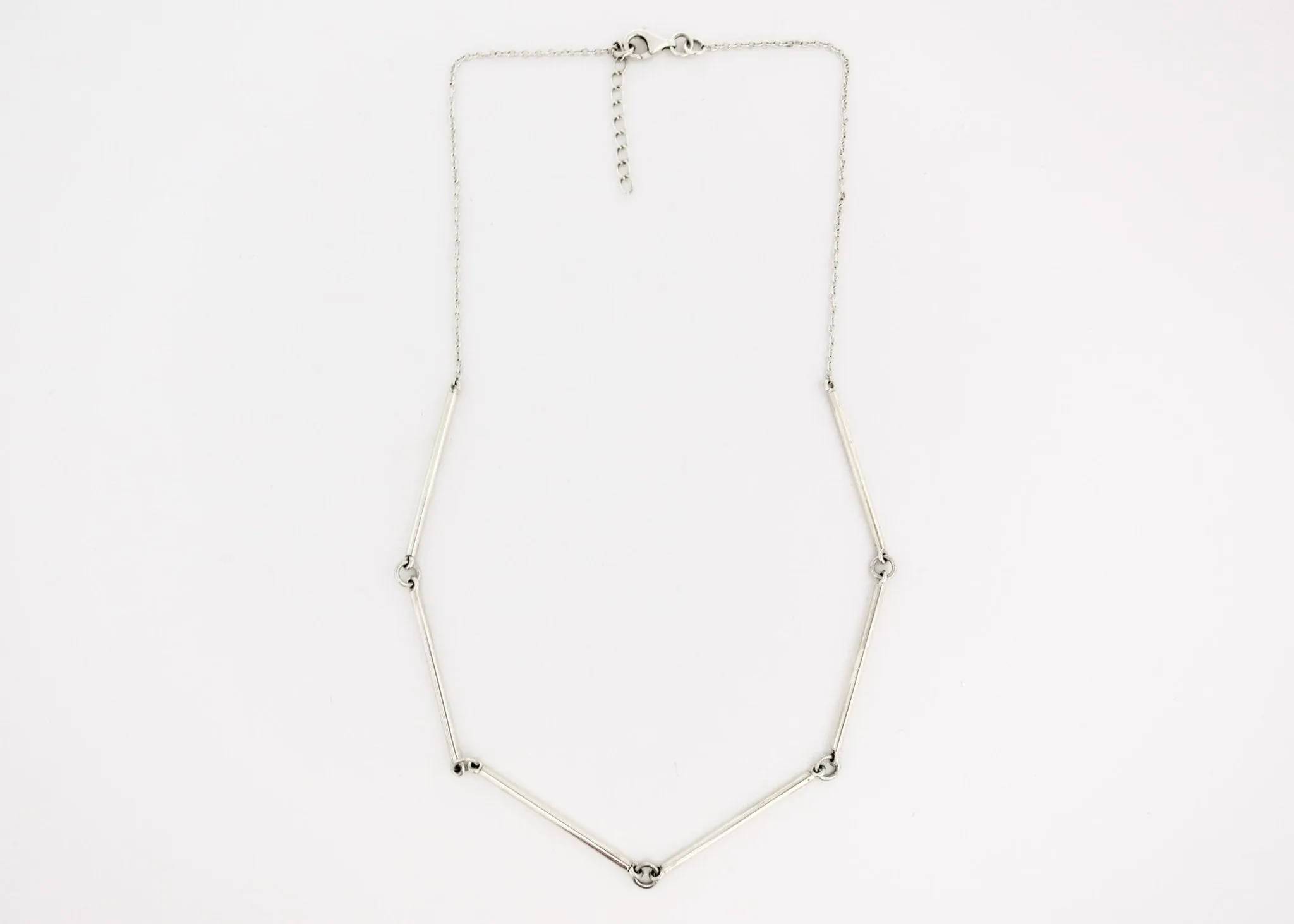 Dramatic, conversation-starting, linked necklace with miniature painting pendants