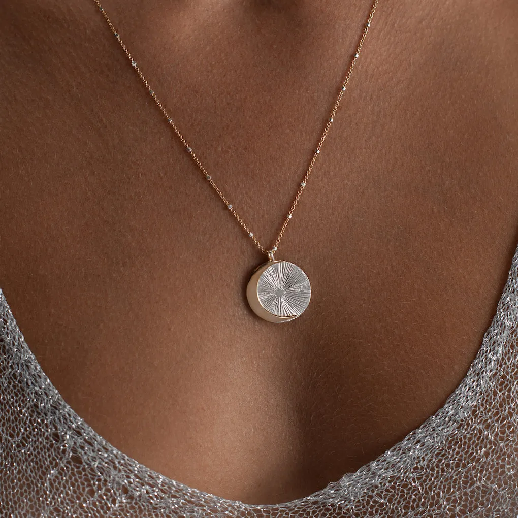 Eclipse Necklace / gold