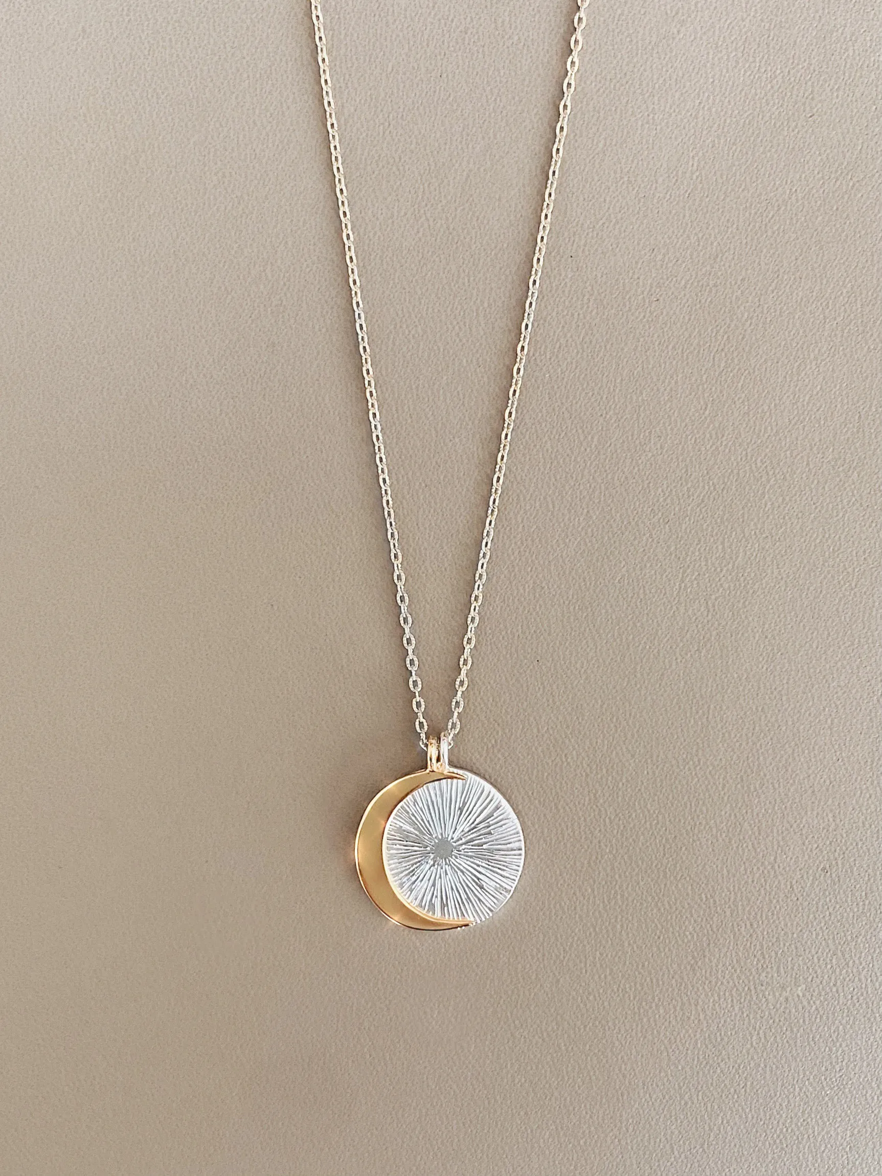Eclipse Necklace / silver