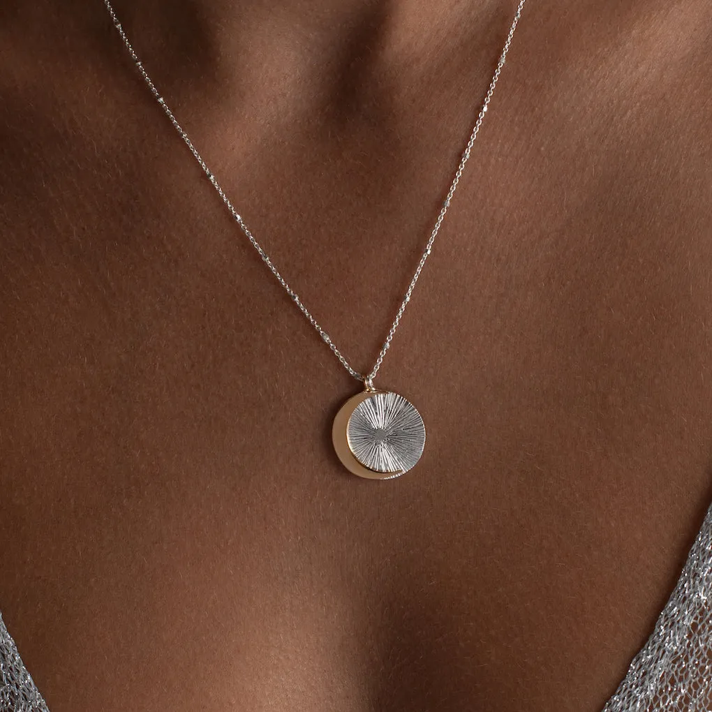 Eclipse Necklace / silver