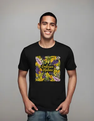 Embrace Nature Floral Collage | Classic T-Shirt (Unisex)