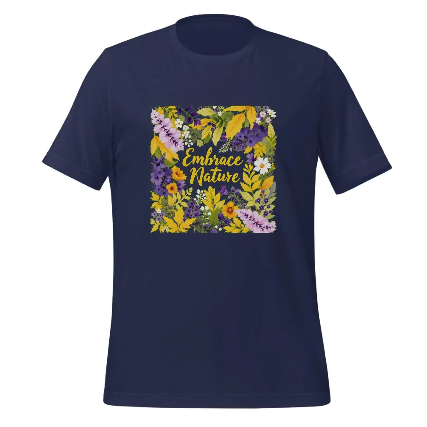 Embrace Nature Floral Collage | Classic T-Shirt (Unisex)