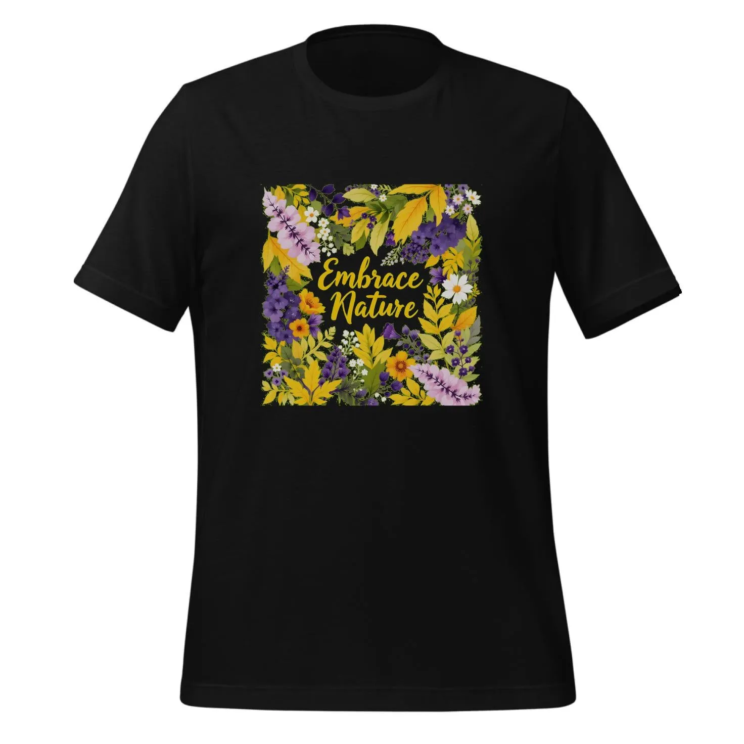 Embrace Nature Floral Collage | Classic T-Shirt (Unisex)