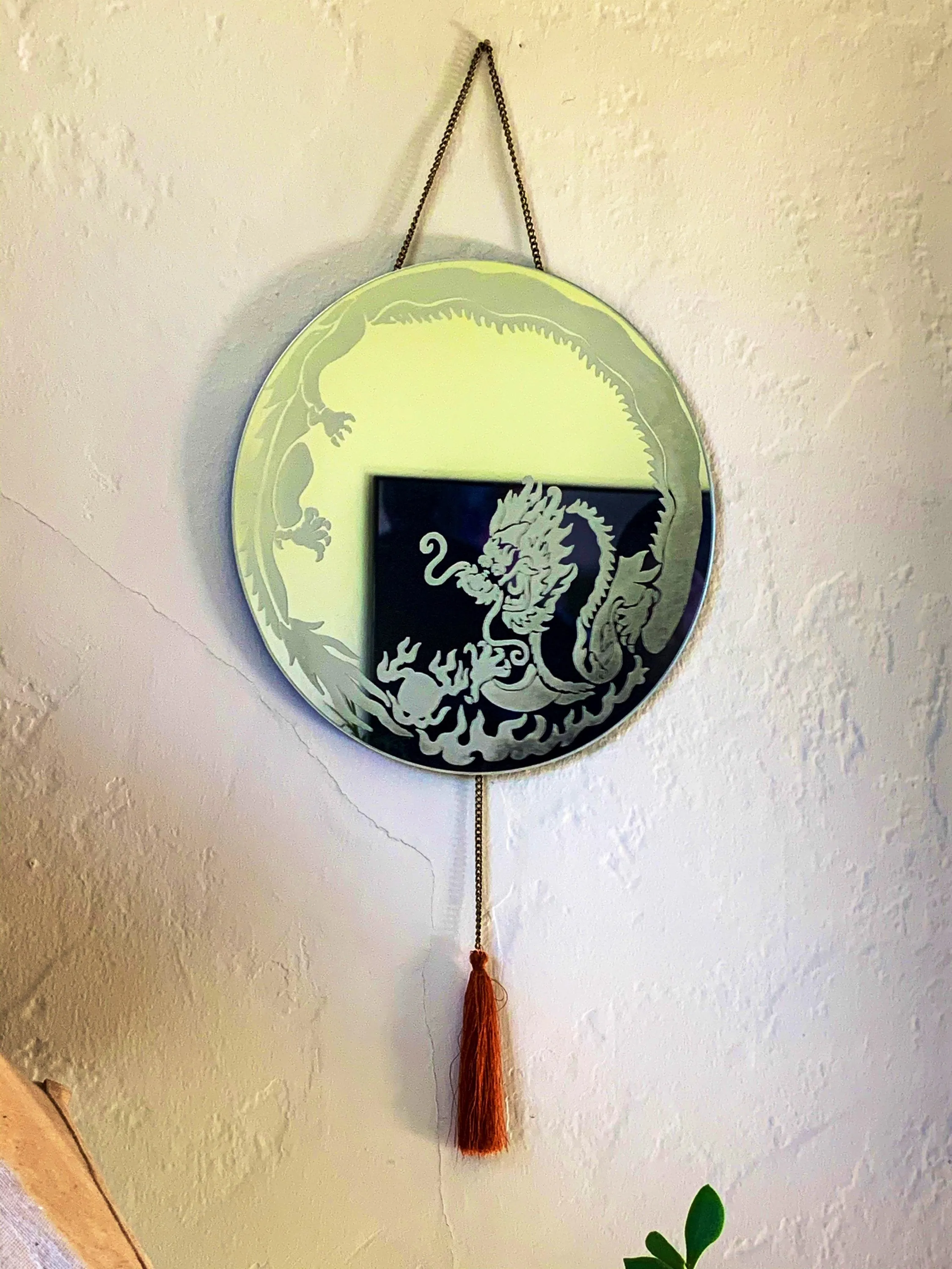 Enter tha Dragon 2 Decorative Mirror