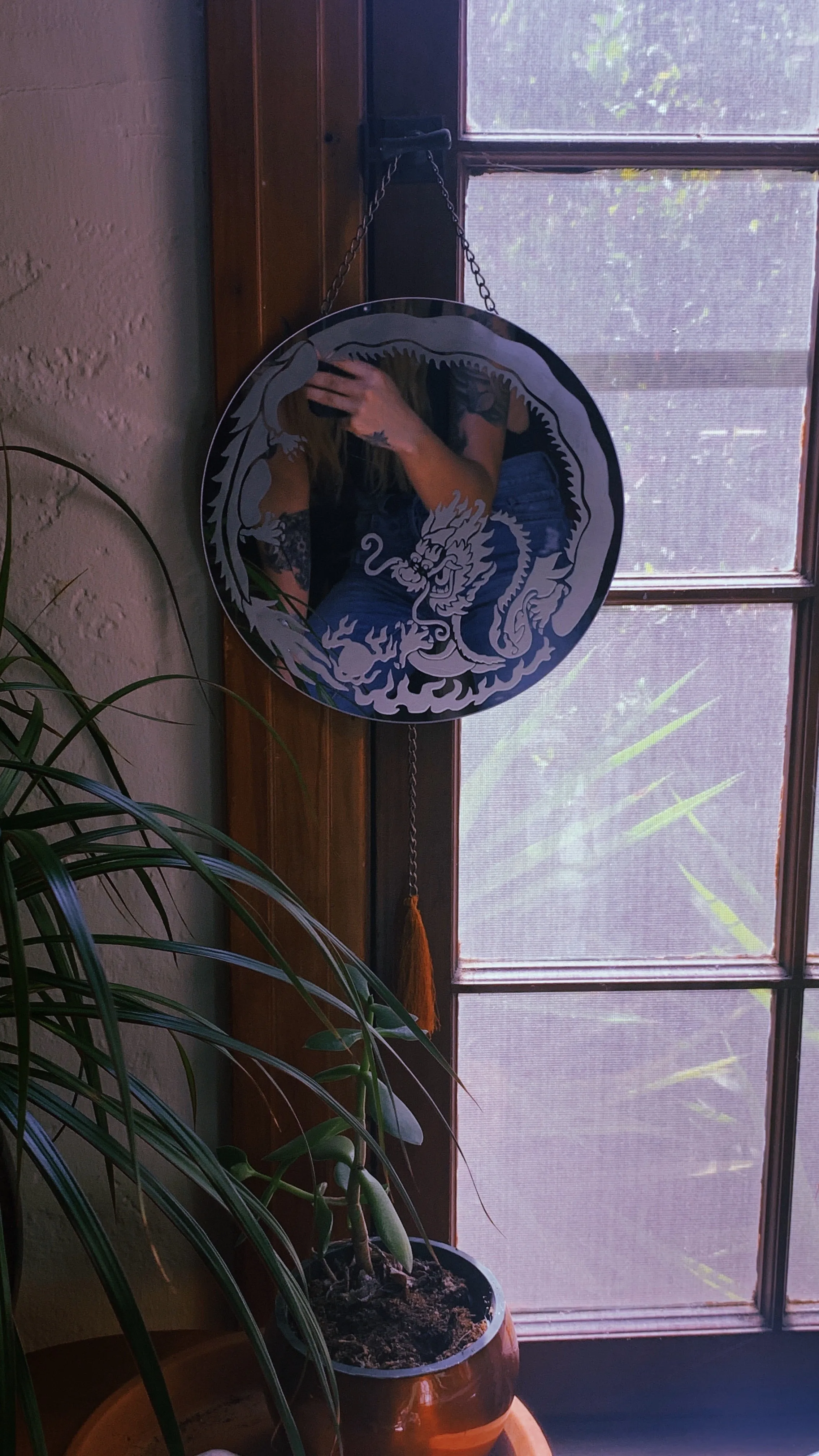 Enter tha Dragon 2 Decorative Mirror