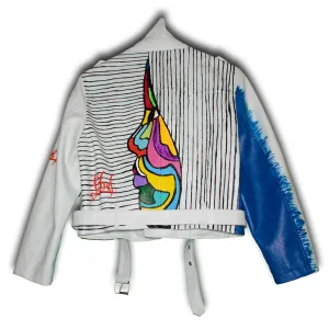 Equality - Hand-Painted Leather Jacket
