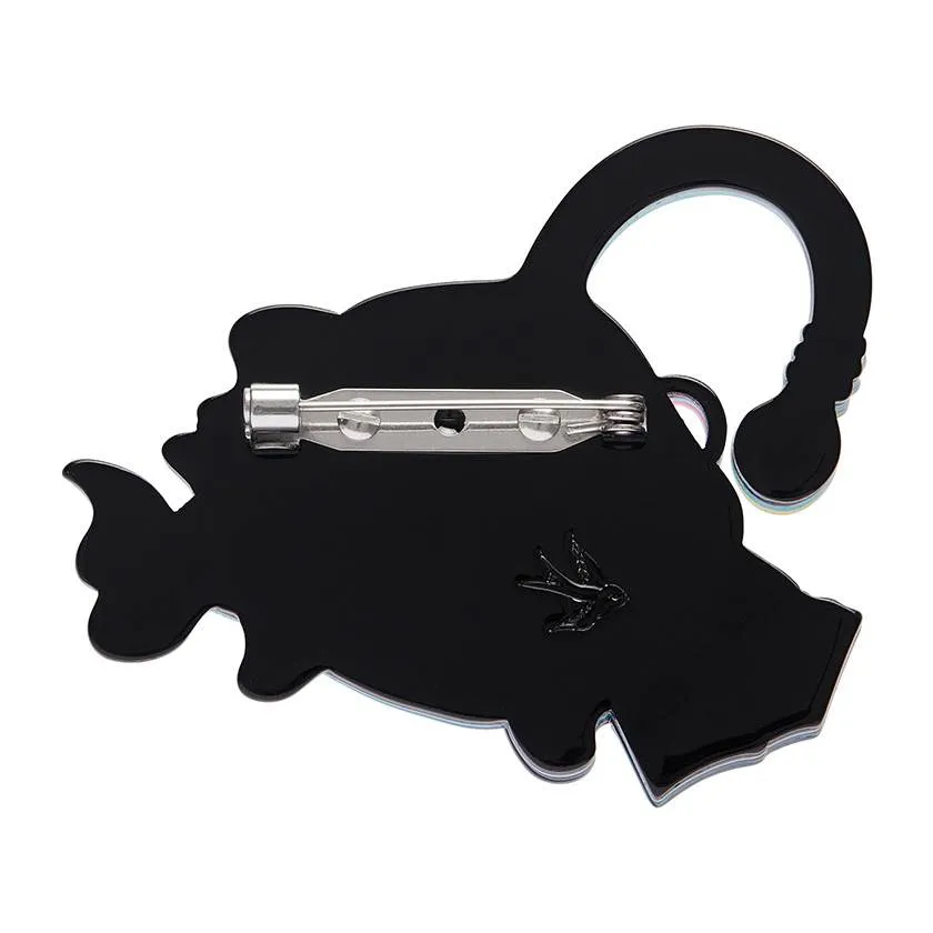 Erstwilder Bright-Eyed Bibliophile Brooch