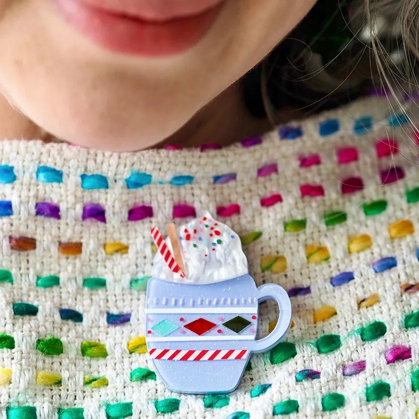 Erstwilder Christmas Cocoa Brooch