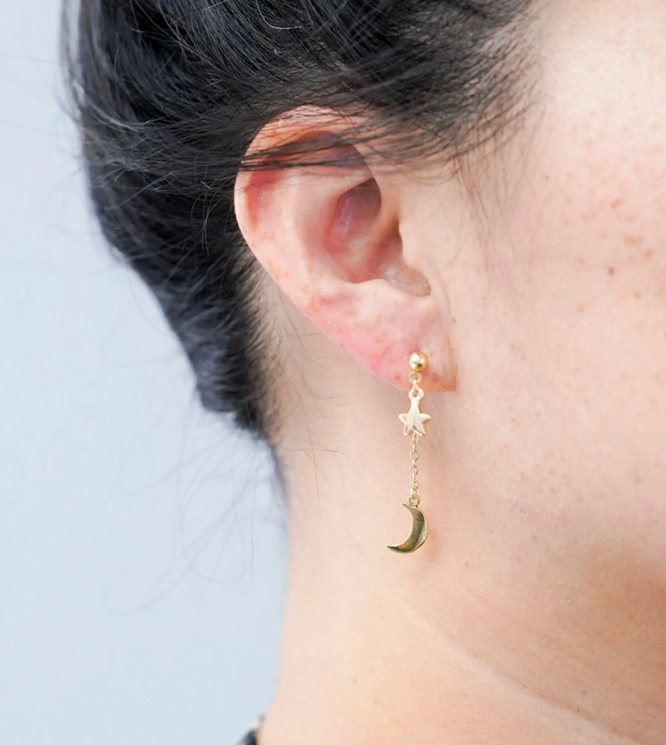 Evie Star & Moon Earrings