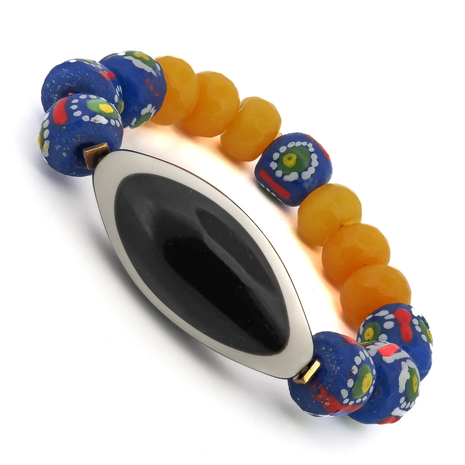 Evil Eye Beaded Chunky Bohemian Bracelet