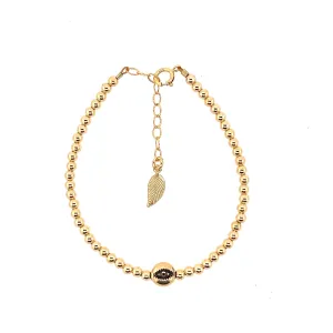 EVIL EYE | Small Charm Bracelet