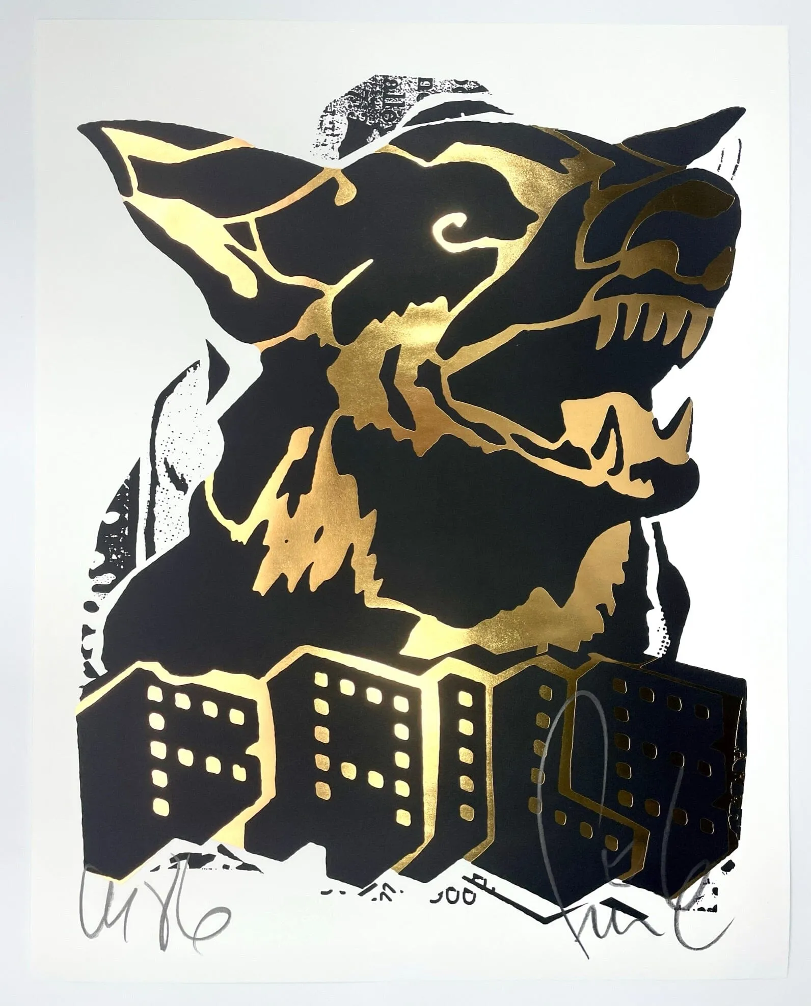Faile Dog (Gold/Black)