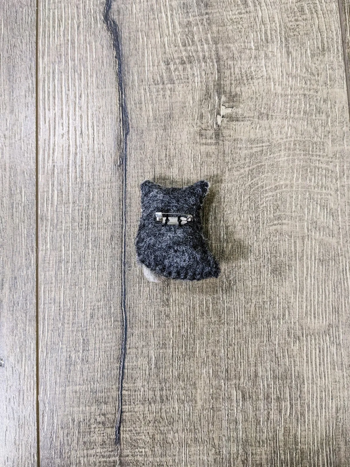 Felt Owl Brooch