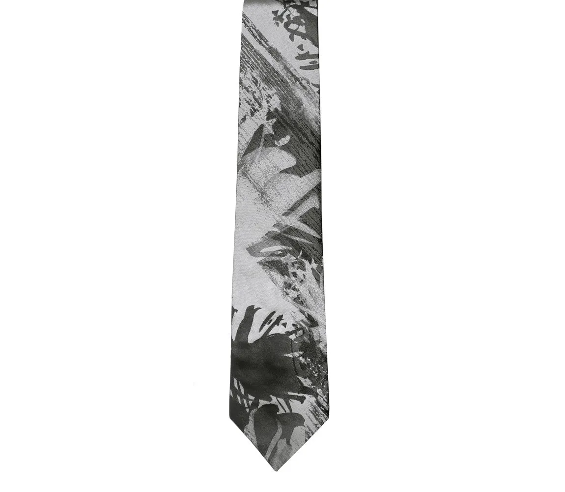 Floral Skinny Tie