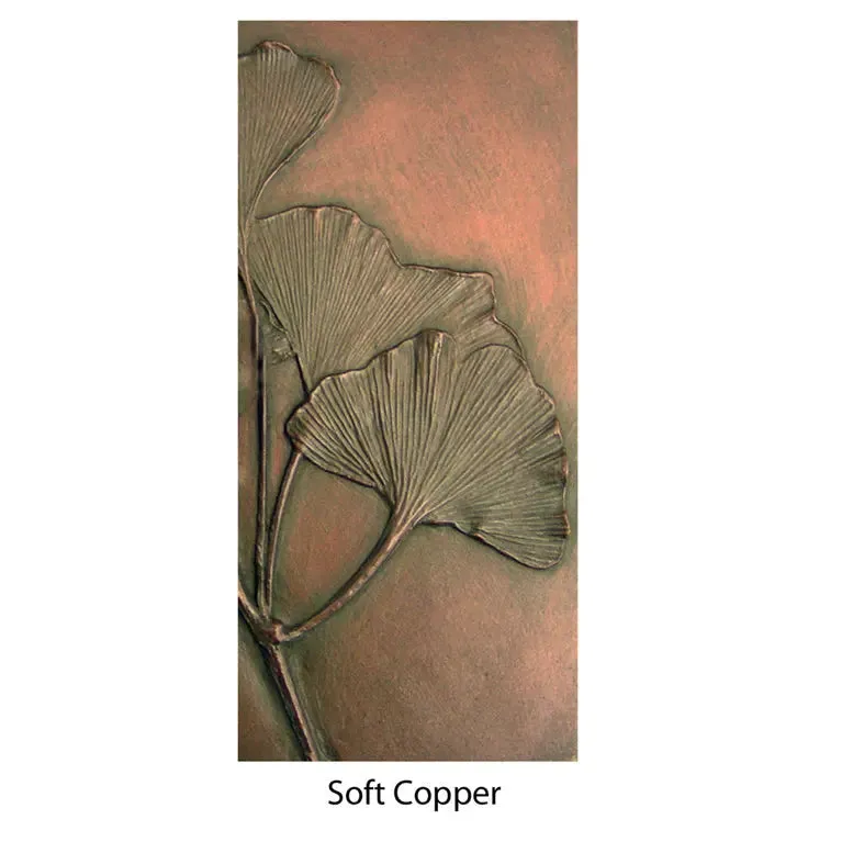 Frog Pond Wall Panel Shown in Soft Copper Color by Blindspot Mirrors Deborah Childress