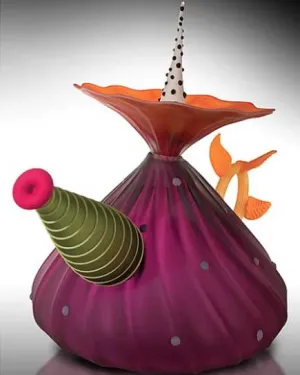 Garden Variety Teapot in Hyacinth