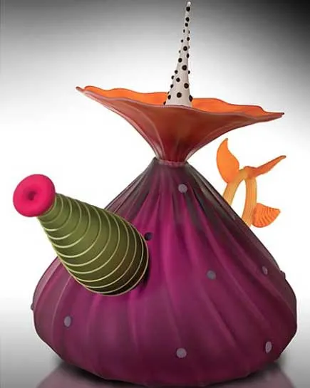Garden Variety Teapot in Hyacinth