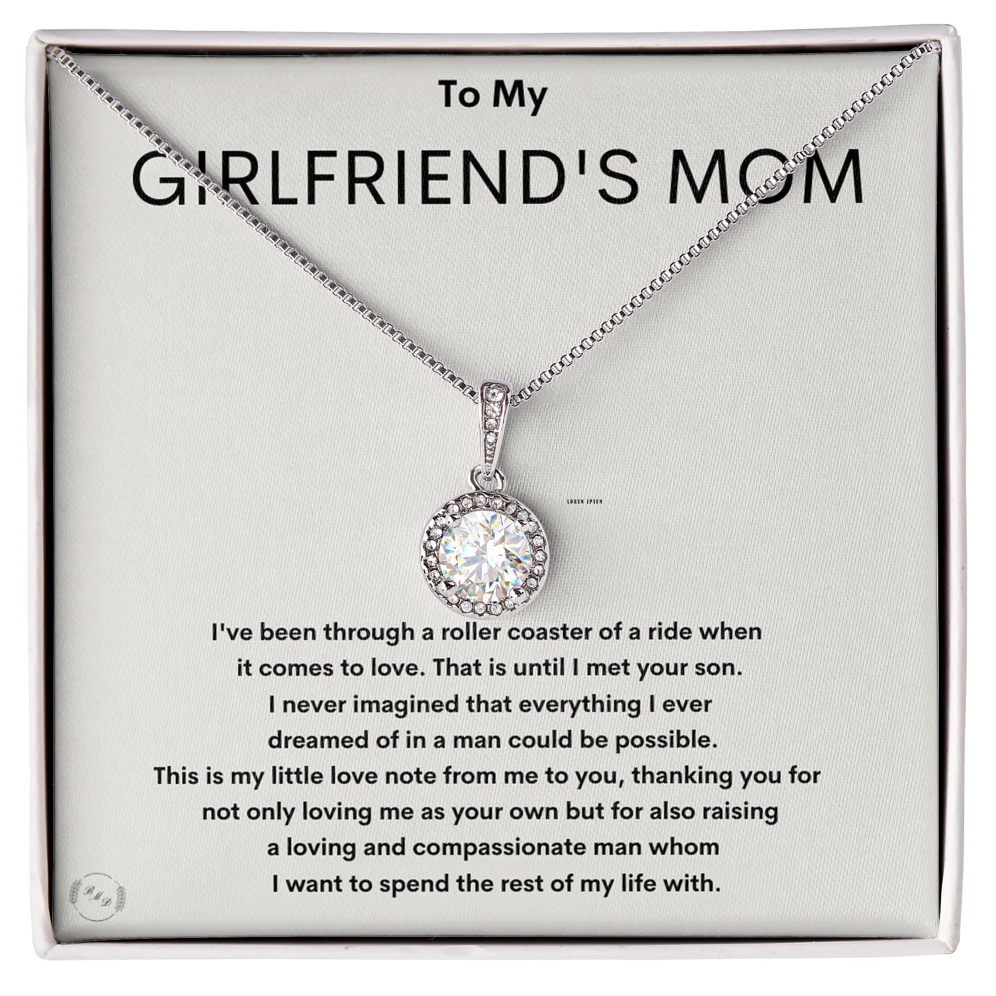 Girlfriends Mom Gift, Gift For Girlfriend's Mom