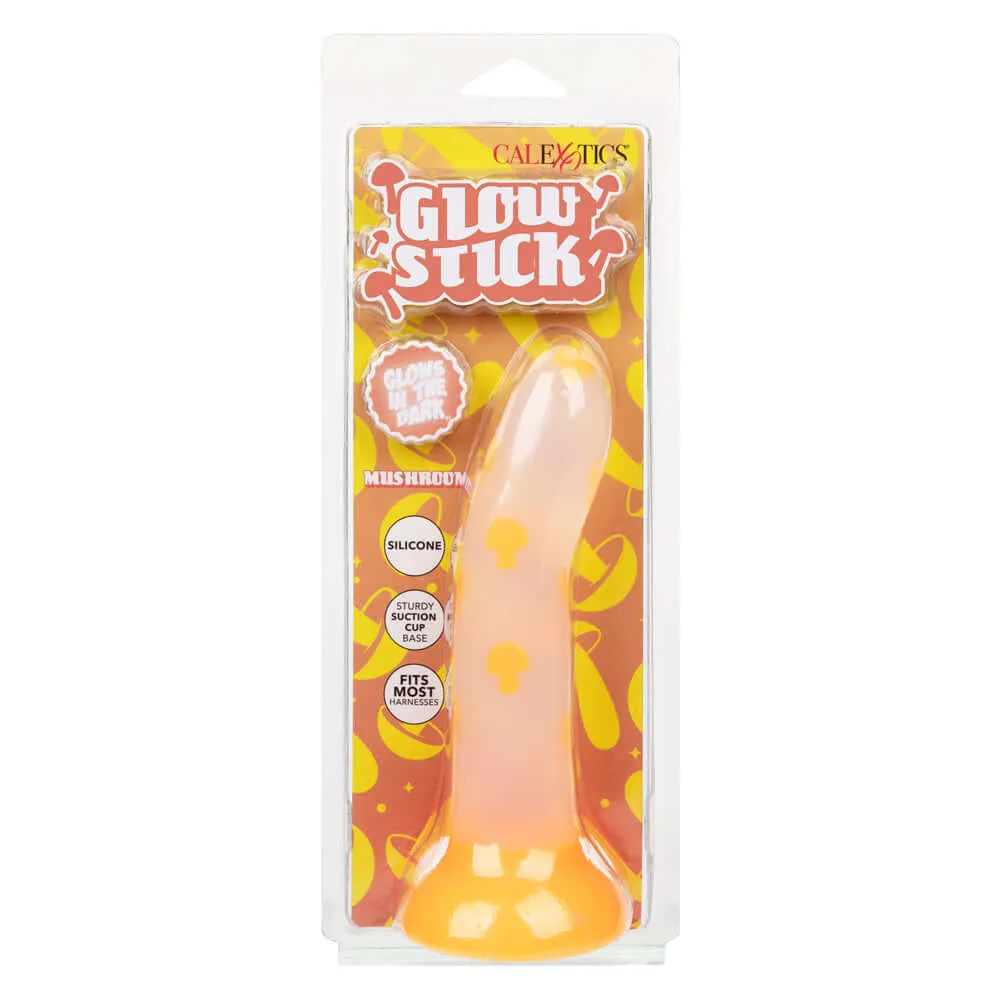 Glow Stick Mushroom Dildo - Orange