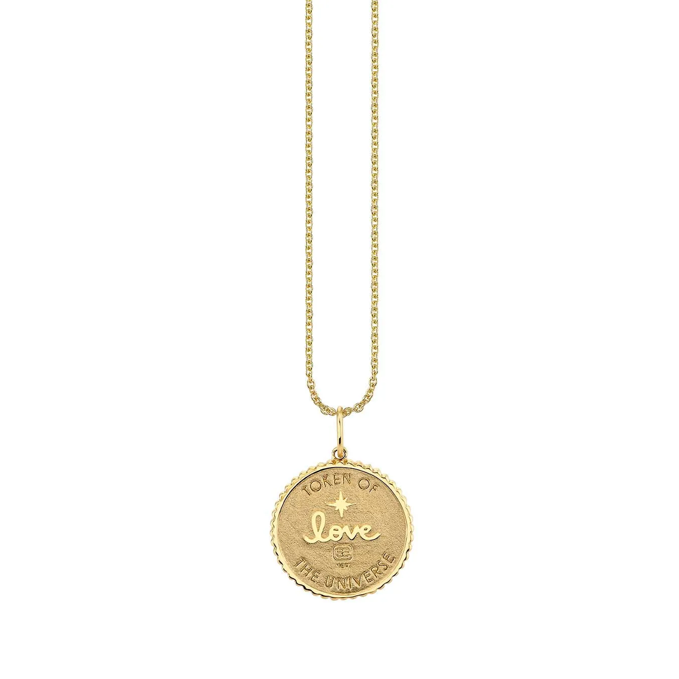 Gold & Diamond Sun & Moon Medallion