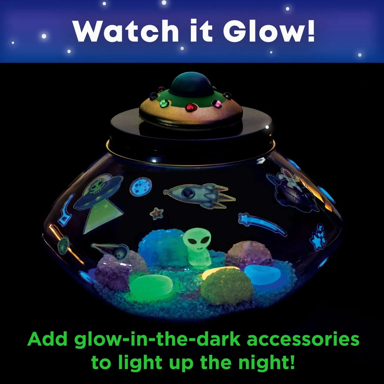 Grow Your Own Crystal Space Terrarium