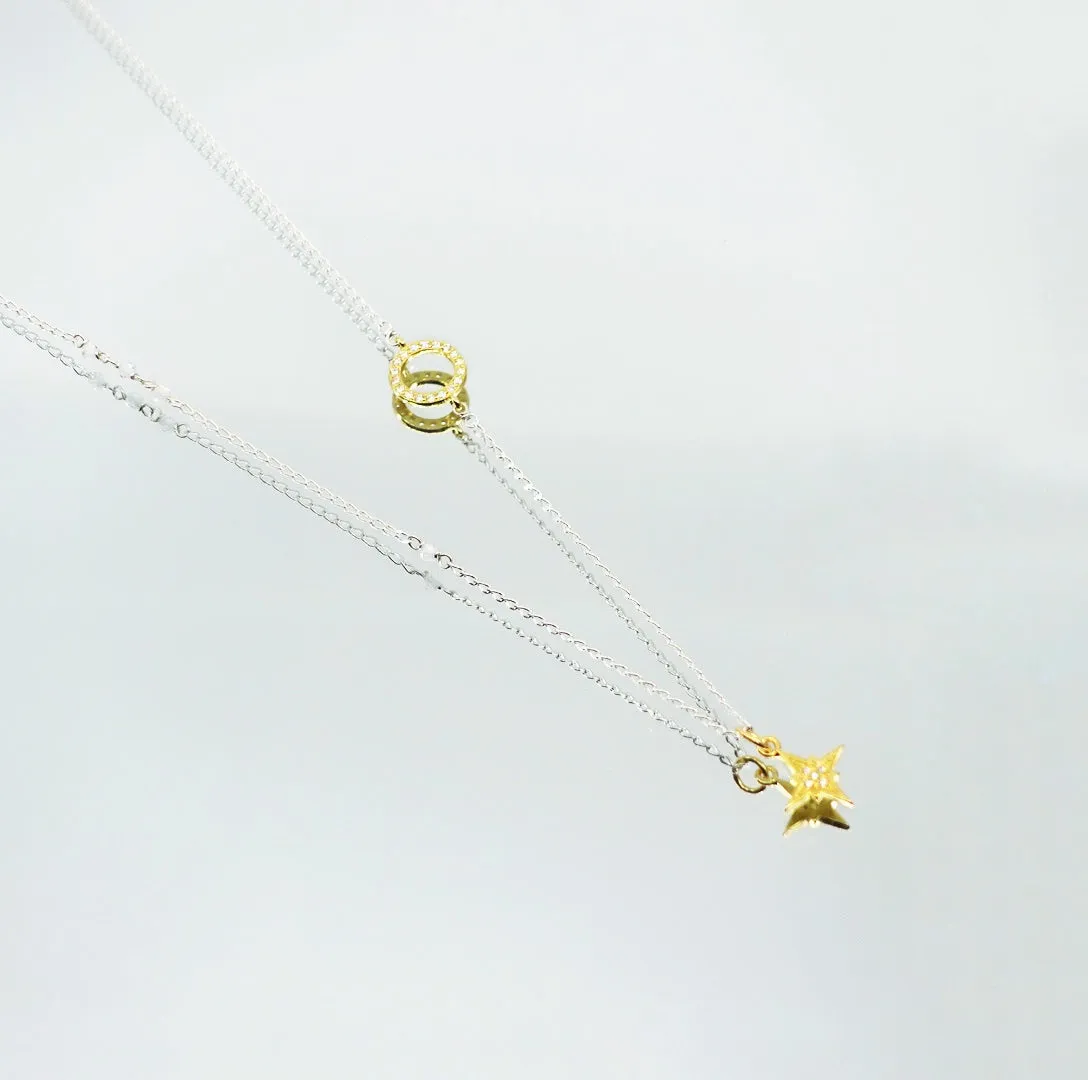 Guiding Star Long Chain Necklace