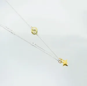 Guiding Star Long Chain Necklace