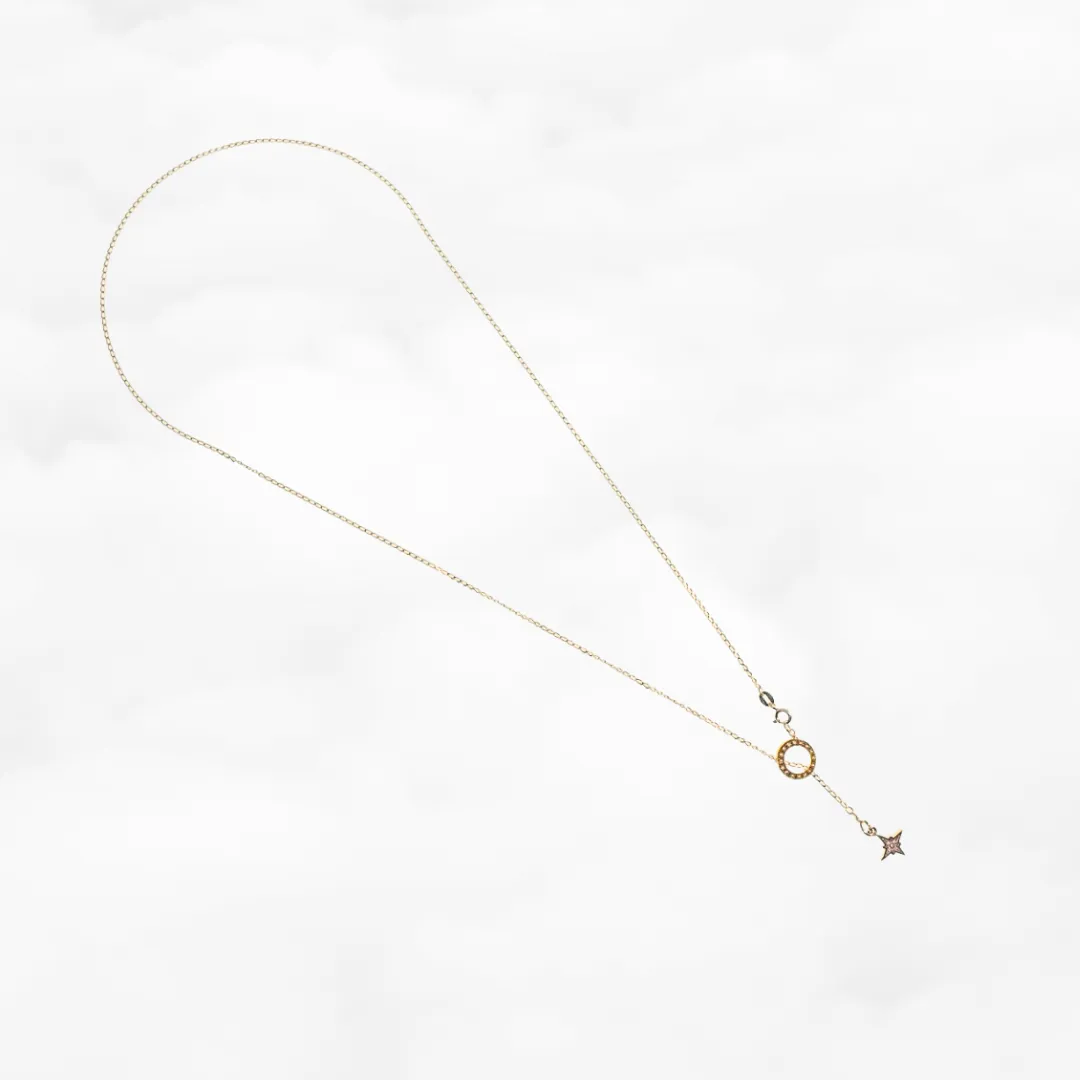 Guiding Star Y Chain Necklace