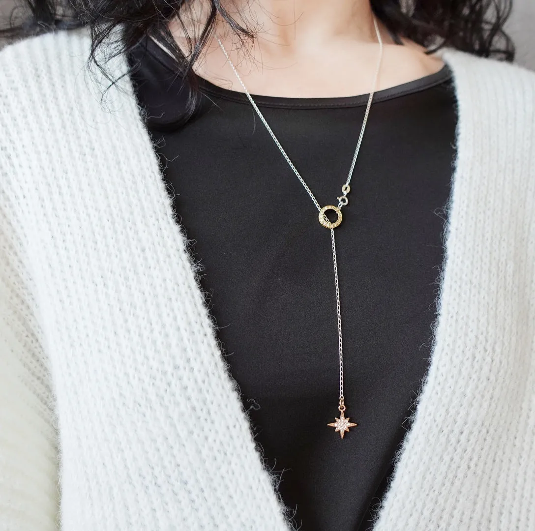 Guiding Star Y Chain Necklace