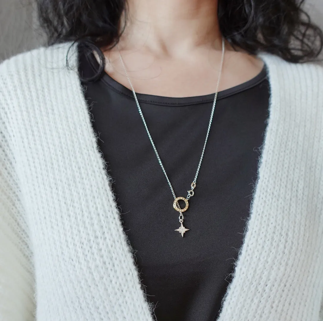Guiding Star Y Chain Necklace